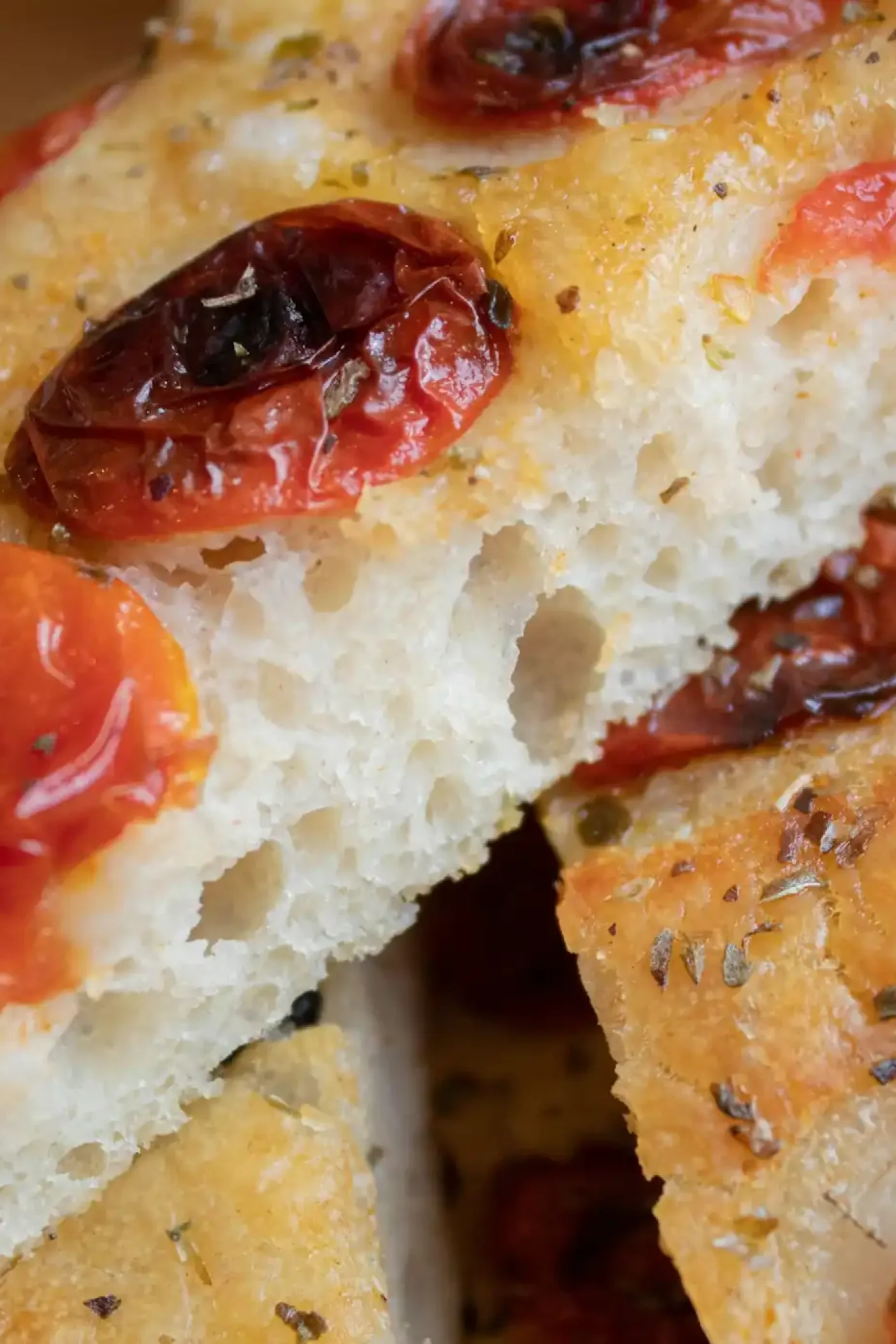 Focaccia de tomates